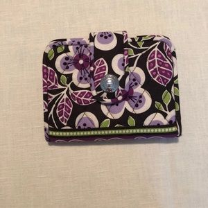 Vera Bradley Plum Petals Wallet